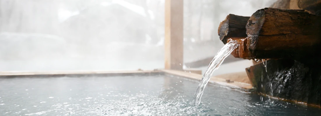 100% Pure Hot Spring Water