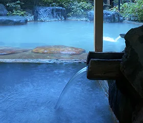 100% Pure Hot Spring Water (directly from the source)
